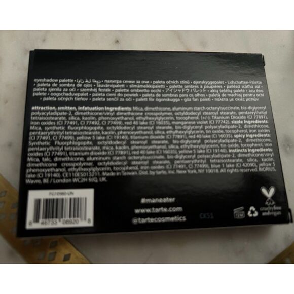 Tarte Maneater Catitude Eyeshadow Palette, Mini, 6 Warm Toned Shades, NEW in box - Picture 7 of 8